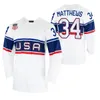 2022 BEIJING WINTRO ICE USA HOCKKEY Jerseys Johnny Gaudreau Patrick Kane Max Pacioretty Dylan Larkin Jack Eichel Auston Matthews Jack Hughes John Carlson Jones Oshie