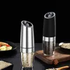 salt shaker and pepper grinder set