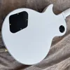 Custom Shop Deluxe Apline White Electric Guitar Ebony Fingerboard Fret Binding Gold Hardware8316206