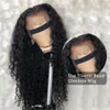 28 30 Inch Deep Wave13x4 Transparent Lace Front Wig Human Hair For Black Women Brazilian Water Wave 5X5 HD swiss Frontal Wigs diva1