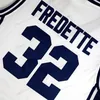 Nikivip Jimmer Fredette 32 Brigham Young Cougars Basketball-Trikot, Herren-College-Trikots, genäht, Marineblau, Weiß, Top-Qualität