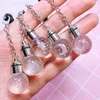 Gel Pens Creative Starry Sky Flashing Light Pen Lovely Moon Star Glass Bulb Pendent Multi-function 0.5mm Black Ink Gifts