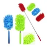 Colorful Scalable Microfiber Cleaning Brushes Telescopic Dusters Chenille Dust Desktop Household Dusting Brush Cars Clean Tool RH1325