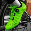 High Quality Double Buckle Breathable Road Self-locking Bicycle Shoes Women Professional MTB Outdoor Cycling Sports Men Footwear
