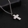 Pendentif Colliers Bijoux De Crémation Avec Argent Plaqué En Forme De Croix Mémorial Ash Souvenir Urne Collier Pour Hommes Femmes