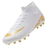 Chaussures de football américain Hommes Chaussures Tall only Long spikes Boys Training Sport Sneakers Zapatos 210809