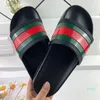 women slipper Slides summer men slippers luxury designer fashion couple lazy man print slide flat bottom famous brand womens sandals Foam