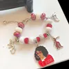 Charm Bracelets Hand Made Greek Letter Sorority Red Detal Elephant Handsign Girl 1913 Bracelet Jewelry252A