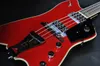 6199 Billy Bo Jupiter Fire Thunderbird Red Electric Guitar Belly Cut Contour Mahogny Body Chrome Hardware Fingernagel Inlay Bla7705696