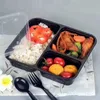34 Compartment Contenitori di stoccaggio degli alimenti in plastica riutilizzabili con coperchi a microonde e lavastoviglie per la scatola da pranzo a base di piatti di 5 21083