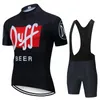 自転車チーム半袖MTB Maillot Ropa Ciclismo男性サイクリングジャージーセット夏の通気性サイクリング衣料品セット