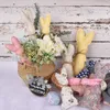 Ostern-Kaninchen-Dekoration, Neuheitsartikel, festliche Partyzubehör, Stoffkunst, Hasenornamente, Kinderspielzeug, Geschenke, Heimdekorationen TX0104