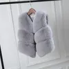 Cute Thick Baby Girl Fur Coat Solid Faux Fur Jacket Coat for Girls Children Kids Winter Thick Warm Outerwear Clothes 1725 B3