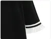 Повседневные платья Femme Ruffles Black Hoot Chiffon 2021 Казуальные с длинным рукавом весеннее плать