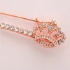 Mulheres Cristal Crown Brooch Fato Lapela Pin Prata Ouro RoseGold Moda Jóias Acessórios Para Pessoas De Presente