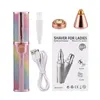 2 en 1 USB rechargeable épilateur femme tondeuse à sourcils dame épilateur électrique dame rasoir dépilador épilateur rasoir tondeuse