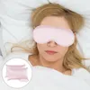 Pillow Case 2pcs Satynowa jedwabna poduszka Pinksolid Kolor Imitated Cover Soft with 1PC cień do powiek