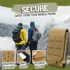 Opbergzakken Outdoor Bag Cover Telefoon Case Riem Smartphone Pouch Carry Accessoire voor het uitvoeren van wandelen Verkoop Camouflage-pakket