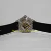 Orologio da uomo automatico da uomo nuovo modello 007 quadrante nero 300mm cinturino in caucciù in edizione limitata da uomo orologio da polso meccanicoe269g