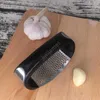 Bärbar Rostfritt Stål Vitlök Press Vitlök Chooper Hand Vitlök Press Garlics Grinder Grater Cutter Slicer Kitchen Gadget Daj403