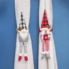 Christmas Decoration Plush Faceless Doll Stuffed Elderly Curtain Buckle Tie Rope Door Hanging Supplies LLF12200