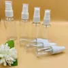 Spraying bottle small watering can and transparent PET fine mist cosmetics perfume toner 10/15/20/30/40/50/60/80/100ml