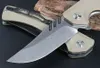 Top Quality Flipper Folding Knife D2 Stone Wash Blade Sand G10 + Stainless Steel Handle Ball Bearing Fast Open EDC Pocket Knives