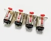 Audio Connectors, 3 Pole 1/4" 6.35mm Female Jack Panel Chassis Lock Socket Adapter Connector/5PCS