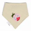 Аксессуары для волос Хлопок Baby Bibs Birdany Bandana Bib Двойные Слои Берп Скатерет Мальчик Главный шарф