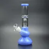 10 "hookah glas bong 6 arm träd perc bongs hatt percolator duschhuvud vatten rör återvinning is askfångare rakt rör olja dab riggar rökning shisha