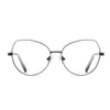 Vintage Eyeglasses Cat Eye AntiBlue Light Metal Reading Glasses Ramar Eyewear Women Optical Fashion Presbyopia Computer Glass SU9062088