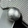 Oryginalny Naturalny Żelazny Meteoryt Moldawit Luźne Okrągłe Koraliki Srebrny One Koralik Akcesoria Aaaaa 7mm 8mm 9mm 10mm 12mm 14mm