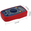 Multímetro Digital com Ohm Volt Amp e Diodo Tester Tester Medidor Continuity Test (Dual Fundido para Anti-Burn)