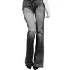 Hoge taille brede been jeans merk vrouwen vriendje denim skinny vrouw vintage flare plus size broek mama losse vrouwen