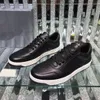 Luksusowe buty Casual Solid Color Marka Projektant Sport Moda Skóra Najwyższej jakości PU Par