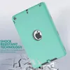 3 IN1 iPad Pro AIR에 대한 안티 슬립 하이브리드 케이스 9.7 "10.2"10.5 "미니 군사 중장비 Shockproof 로봇 실리콘 커버