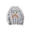 Hommes chandails hommes dessin animé ours pull hommes hiver vêtements mode à manches longues tricoté pull surdimensionné 2022 coton Coa