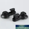 2 Pcs Strong Vacuum Suction Cup Hooks Removable Reusable Coat Hooks Towel Bath Robe Hangers Home Kitchen Accessories (Black)