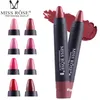 Fröken Rose Velvet Set av matt läppstift Vattentät långvarig läpppenna kosmetika Kvinna Permanent läppstift Magic Makeup 16PCS / Lot Drop