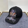 Klasyczna marka bazowa piłka luksusowa czapka i kobiety haft mody design smok lwi bawełniane baseball regulowany sport hat 1697