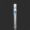 Tube de paille de verre de 104 mm de longueur Tuyaux de filtre de cigarette Embouts de filtre en verre Tuyaux de fumée en verre Pyrex épais Porte-cigarette en diamant