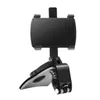 1200 Graus Universal Dashboard Car Phone Clip Mount Retroview Mirror Parasol Baffle Car Mobile Holder Stand GPS