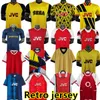Arsen Retro Highbury Soccer Jersey 2000 02 03 2014 Home Football Shirt Pires Henry Reyes 1983 86 88 Bergkamp 1990 92 93 95 Adams 98 99 Galla