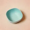 Pure Color Mini Bowl Фруктовые закуски Маленькие Бамбуковые Волокно Волокна Приправа Кухонные посуда