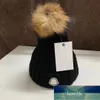 Yeni Moda Kadın Bayanlar Sıcak Kış Beanie Büyük Sahte Kürk Pom Bobble Hat Örgü Kayak Kapağı Siyah Gri Beyaz Pembe Fabrika Fiyatı Uzman Tasarım Kalitesi Son Stil