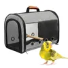 鳥のトラベルバッグ携帯用ペットオウムキャリア通気性外出ケージMar-4ケージ