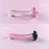 NXY Sex Anale Speelgoed Crystal Mushroom Penis Glas Mannen G-spot Butt Plug Kralen Masturbatie Erotische Expander Volwassenen Producten 1202
