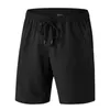 Mode heren casual shorts zomer trekkoord lichtgewicht ademend comfortabele outdoor sportbroek 210714