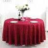 Mantel Jacquard de poliéster, decoración para fiesta de banquete de boda, cubiertas blancas redondas, superposiciones impresas para decoración del hogar 211103