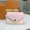 Carteras de moda estilo veraniego diseño de logotipo de Color degradado clásico con cremallera superior cartera larga para mujer monedero de alta calidad